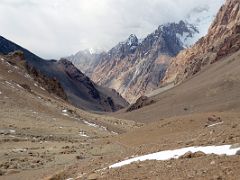 01 View Of Descent From Aghil Pass 4810m Towards Shaksgam Valley On Trek To K2 North Face In China